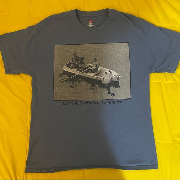 Larry Fisherman Graphic Tee - Picture 1 of 1